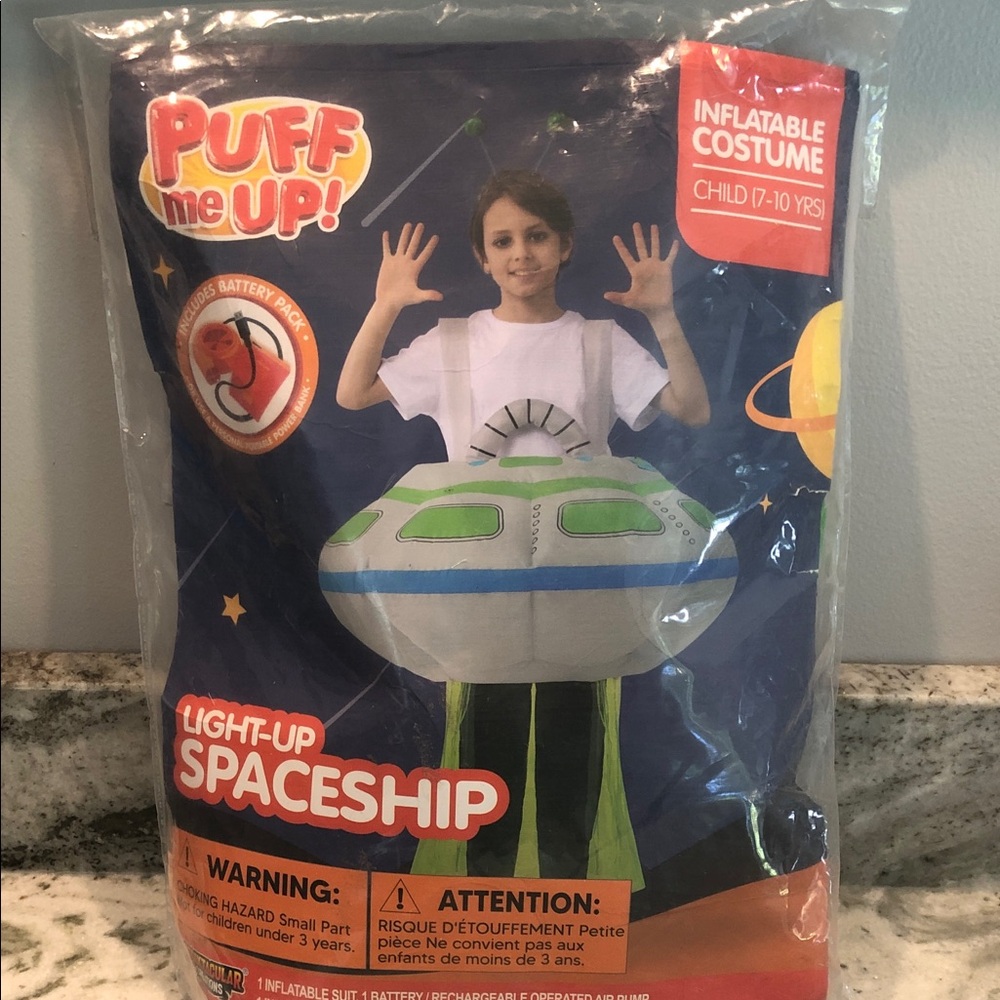 Puff Me Up Inflatable Spaceship Costume